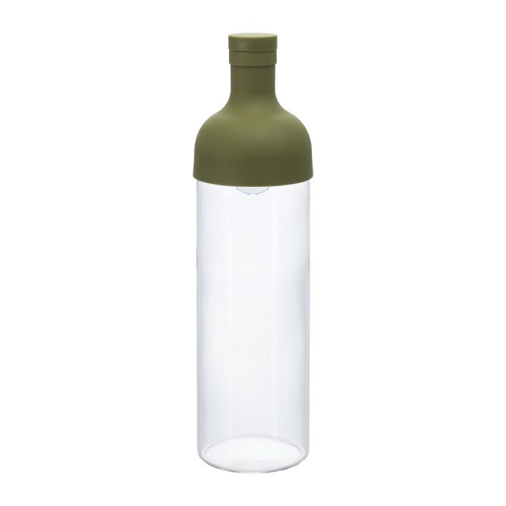 HARIO Bottiglia per tè freddo con filtro 750ml verde oliva