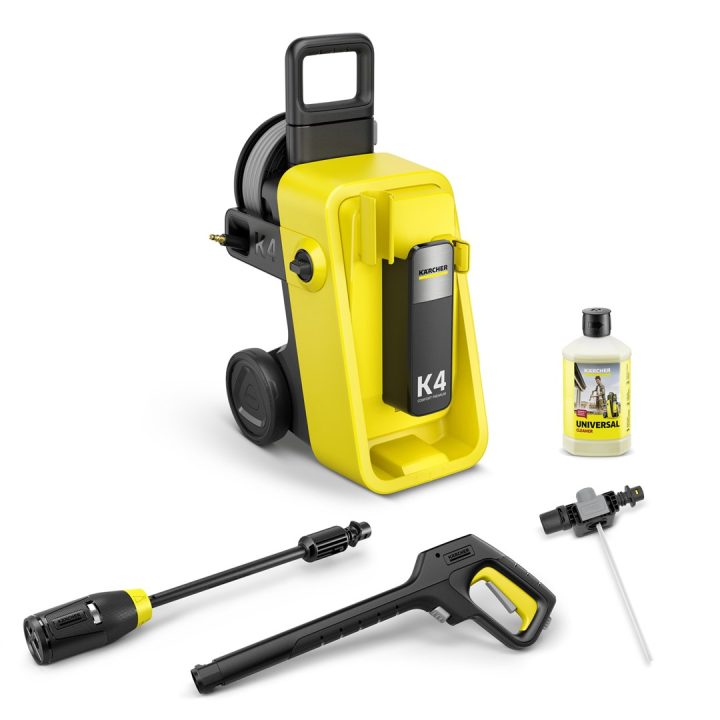 KARCHER 1.324-750.0 Kärcher K 4 Comfort Premium Idropulitrice verticale elettrica 420 l/h Giallo - immagine 1