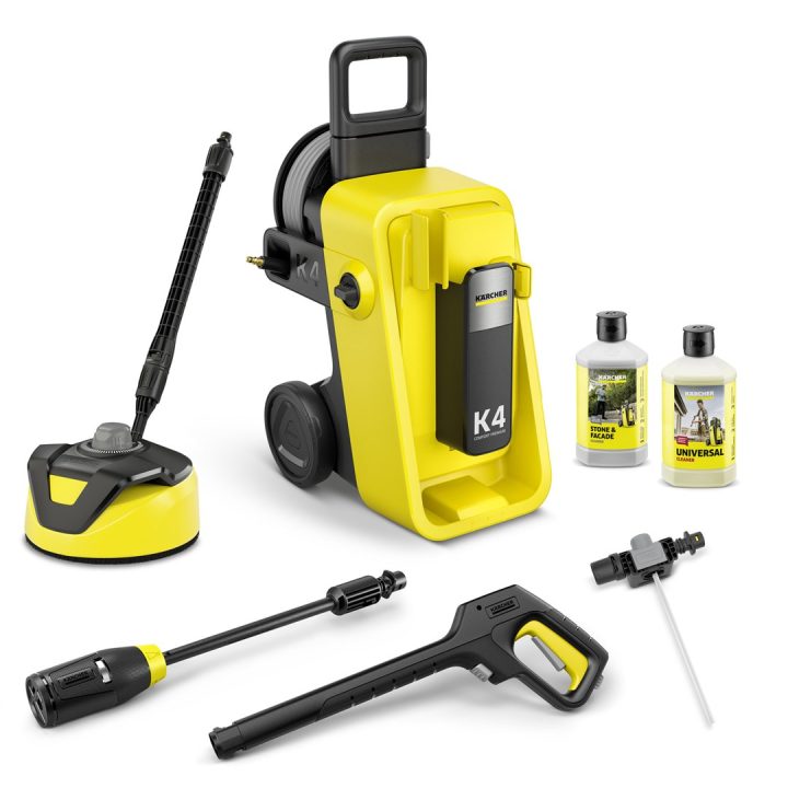 KARCHER 1.324-753.0 Kärcher K 4 Idropulitrice Comfort Premium Home verticale 420 l/h 1800 W Giallo - immagine 1