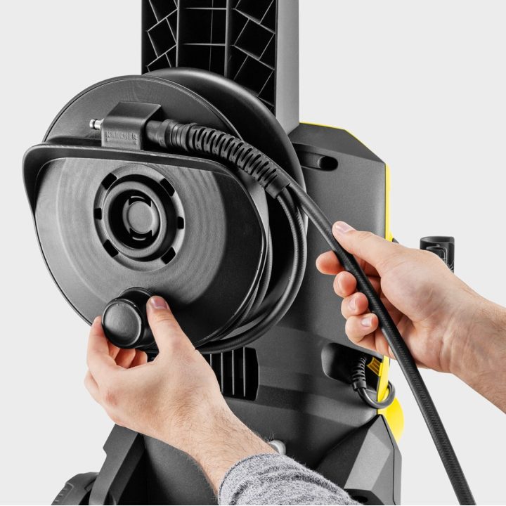 KARCHER Kärcher K 4 WCM Idropulitrice modulare Premium Home 420 l/h 1800 W (1.324-232.0) nero giallo - immagine 3