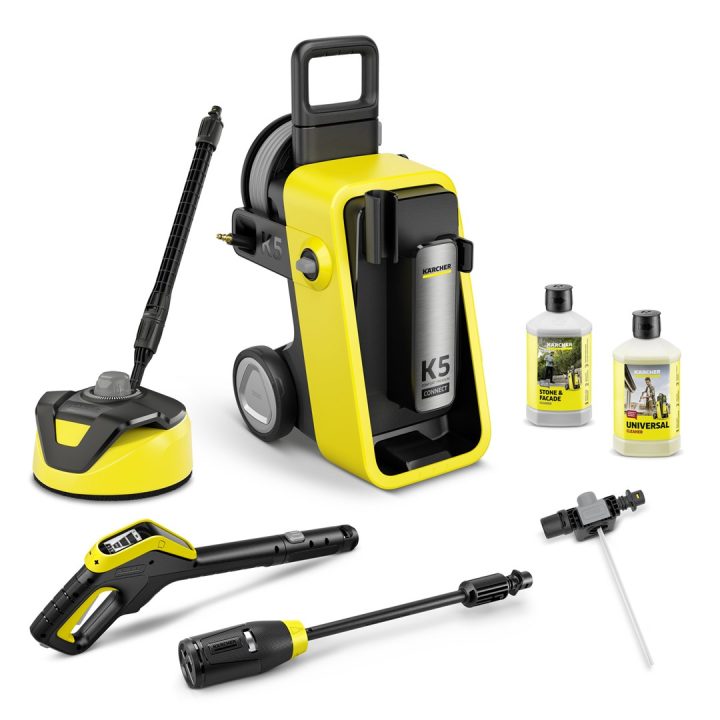 KARCHER 1.324-843.0 Kärcher K 5 Idropulitrice Comfort Premium Connect Home verticale 500 l/h 2100 W Giallo - immagine 1