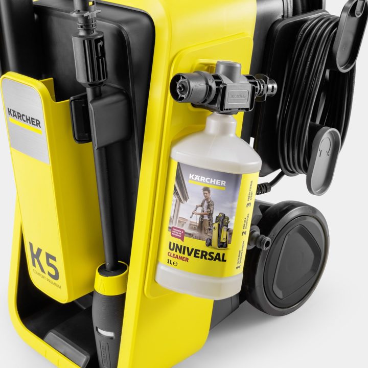 KARCHER 1.324-803.0 Kärcher K 5 Idropulitrice Comfort Premium Home verticale elettrica 500 l/h Giallo - immagine 2