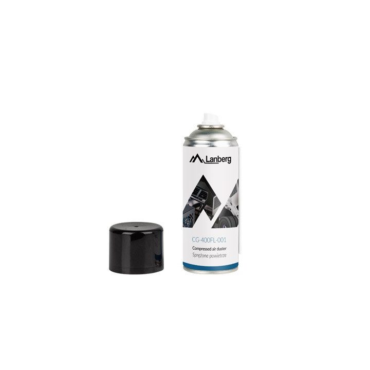 Lanberg CG-400FL-001 Spruzzatore di aria compressa 400 ml
