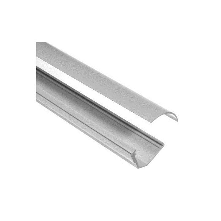 Maclean MCTV-575 organizzatore cavi tubo flessibile pavimento bianco 1 pezzo