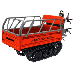 Motocarriola WORTEX Cingolata Beach 270-E a Batteria