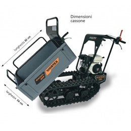 Motocarriola WORTEX Cingolata Montana 350 Loncin