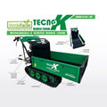 Motocarriola TECNOK Nashville 7300 M con Portata 300 Kg e Motore 7 HP