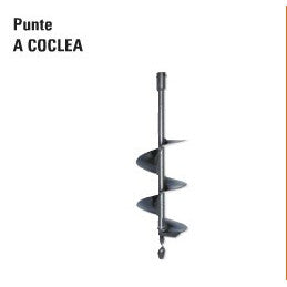 Punta 35X42 a Coclea per Mototrivella Stihl cm