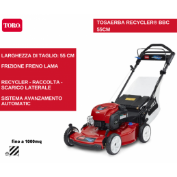 Rasaerba TORO 21772 Steel Deck Recycler®