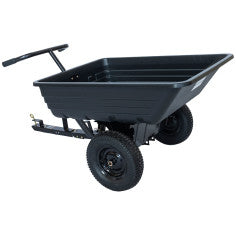 Rimorchio PVC Multiuso per Trattorini da Giardino con Vasca in