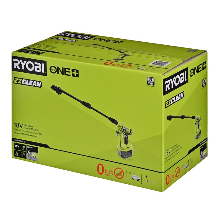 RYOBI 5133004570 RY18PW22A-0 Idropulitrice a batteria - immagine 2