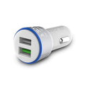 Savio Caricabatterie auto Quick Charge Savio SA-06/W 3.0A 2xUSB