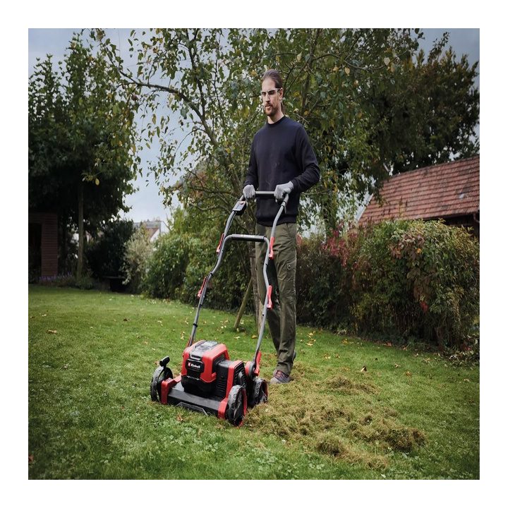 EINHELL 3420615 Scarificatore senza fili Scarifier EINHELL GP-SC 36/40 Li BL-Solo nero rosso - immagine 4