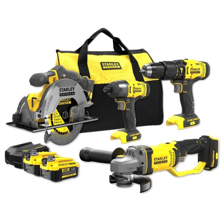 STANLEY SFMCK469M2-QW Set di 4 Fatmax SFMCK469M2 utensili by STANLEY - immagine 1