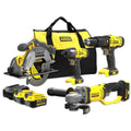 STANLEY SFMCK469M2-QW Set di 4 Fatmax SFMCK469M2 utensili by STANLEY - immagine 1
