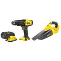 STANLEY SFMCK219D1-QW Set di utensili senza fili 2 pezzi 18V SFMCK219D1 STANLEY - immagine 1