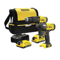 STANLEY SFMCK465D2S-QW SFMCK465D2S STANLEY set (trapano/avvitatore e avvitatore a impatto) - immagine 1