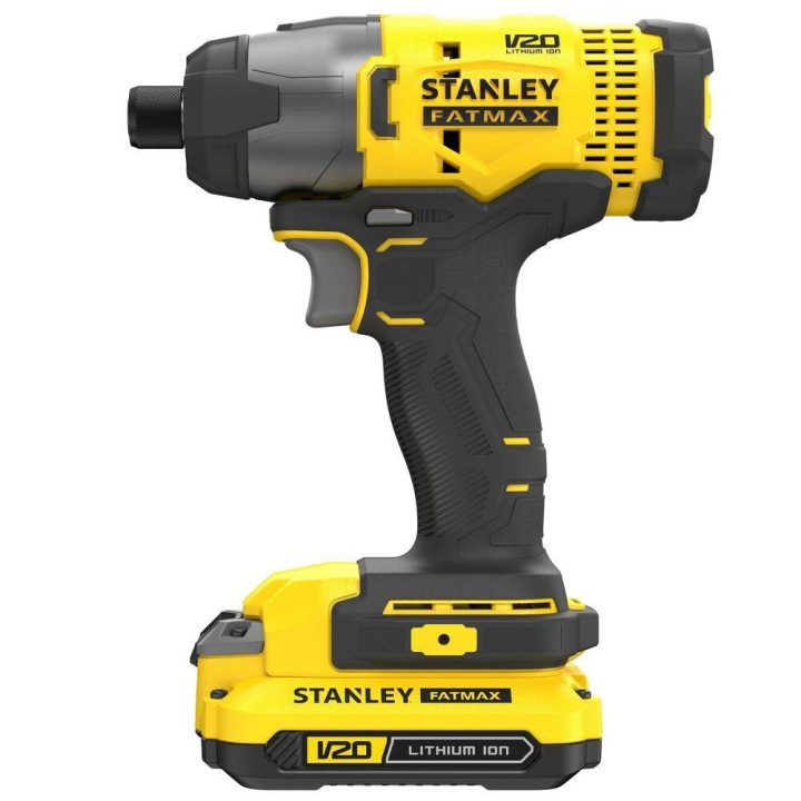 STANLEY SFMCK465D2S-QW SFMCK465D2S STANLEY set (trapano/avvitatore e avvitatore a impatto) - immagine 2