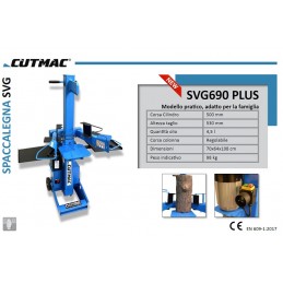 Spaccalegna DOCMA Elettrico CUTMAC SVG 690 PLUS