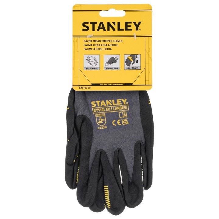 STANLEY SY510L-QS SY510L Guanti da lavoro taglia L (9) - immagine 2