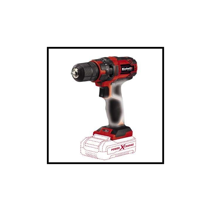 EINHELL 4513927 Trapano a batteria AKU TC-CD 18/35 Li-Solo EINHELL Nero Rosso - immagine 2