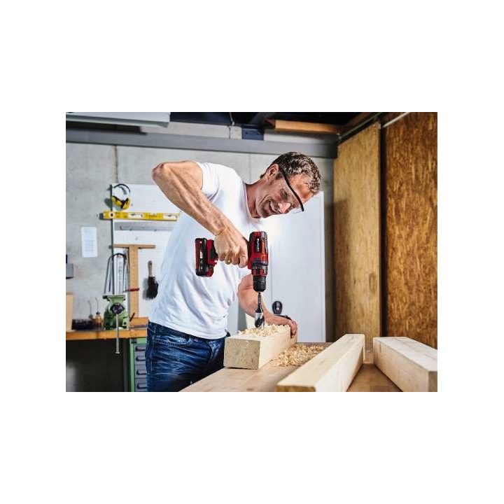 EINHELL 4513927 Trapano a batteria AKU TC-CD 18/35 Li-Solo EINHELL Nero Rosso - immagine 5