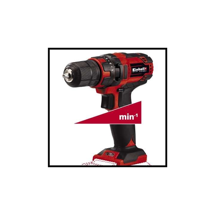 EINHELL 4513927 Trapano a batteria AKU TC-CD 18/35 Li-Solo EINHELL Nero Rosso - immagine 4