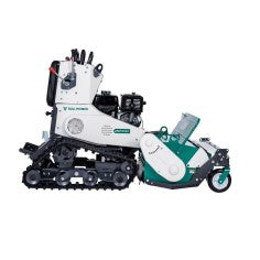 Trinciasarmenti OREC ZHR 800 Stand-On Cingolato Idrostatico con Motore HONDA GX 390