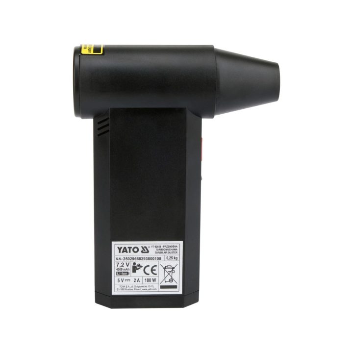 YATO Mini Turbo Blower 7.2 V 135 000 RPM
